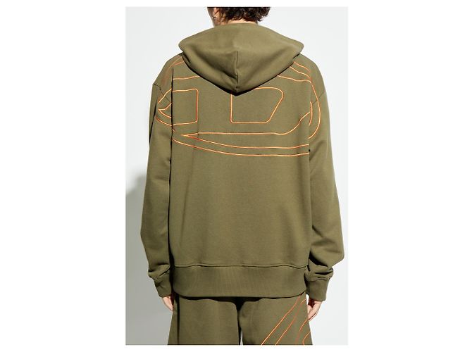 Diesel Sweatshirt S-MACS-HOOD-MEGOVAL-D - Ansicht 4