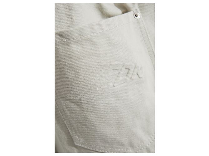 Dsquared2 Denim Shorts Cream - view 5