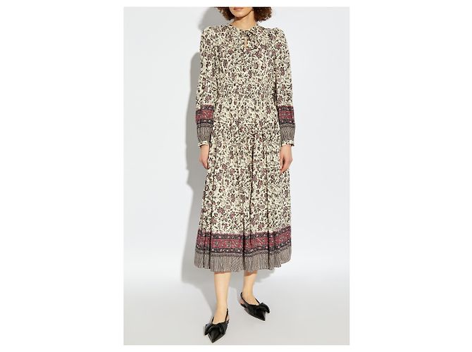 Abito midi Mona floreale in cotone Ulla Johnson - vista 3