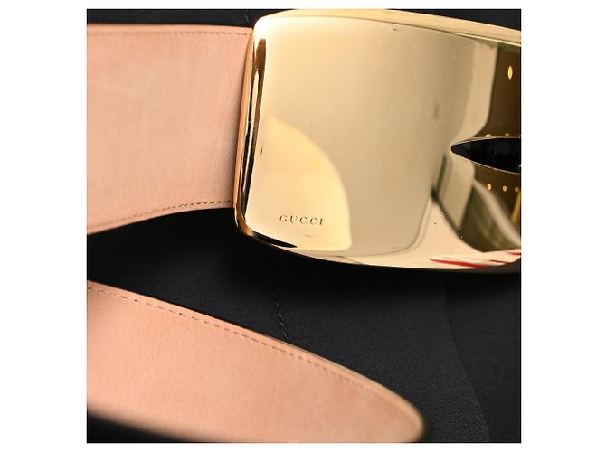 Blazer Gucci com gola mandarim e cinto em lã preta - vista 10
