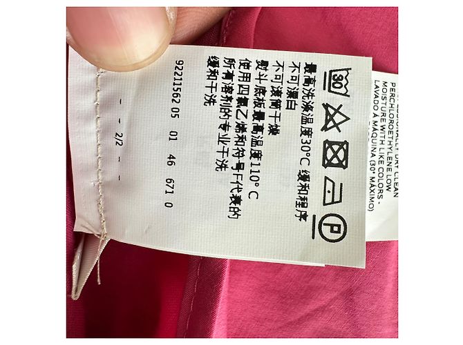 Vestido maxi sem mangas 'S Max Mara em algodão rosa - vista 14