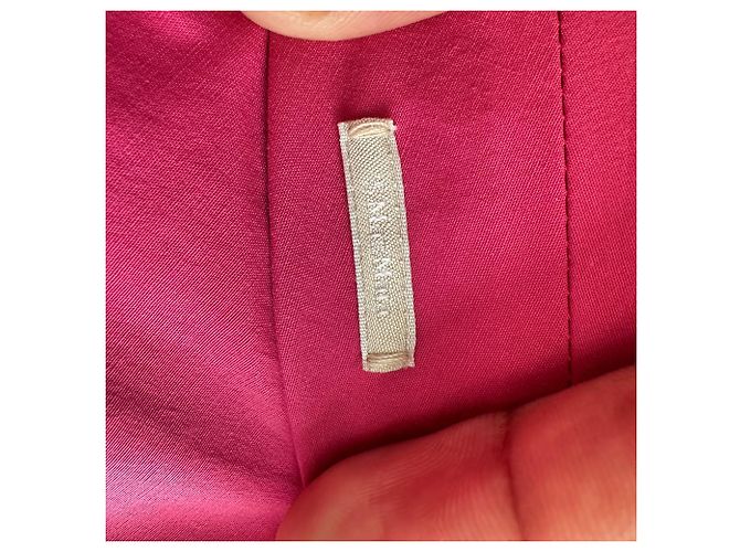 Vestido maxi sem mangas 'S Max Mara em algodão rosa - vista 7
