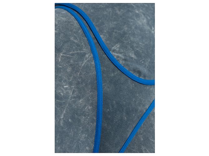Diesel D-WOW Kleid Blau Viskose - Ansicht 5