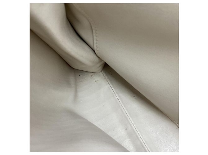 Borsa a tracolla Valextra Brera B-Tracollina in pelle di vitello Beige - vista 6