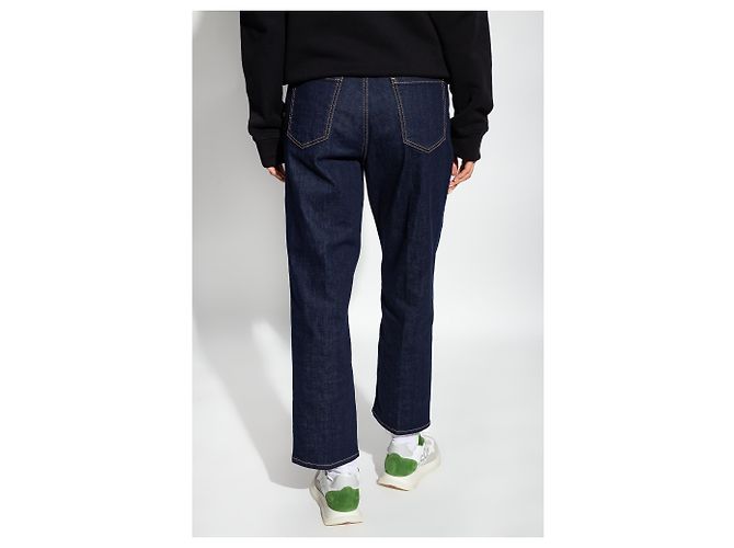Jeans Boston Dsquared2 blu navy cotone - vista 4