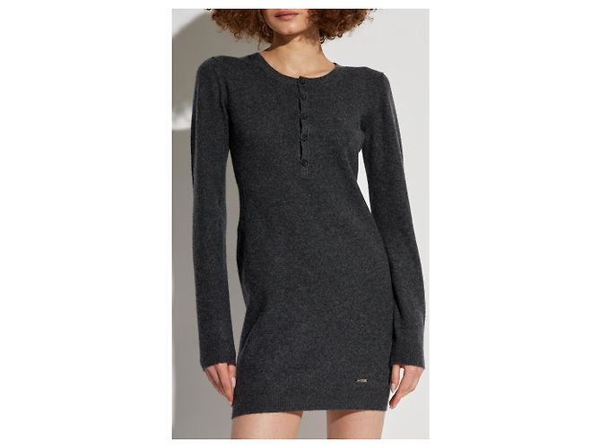 Dsquared2 Wollkleid in Grau - Ansicht 3