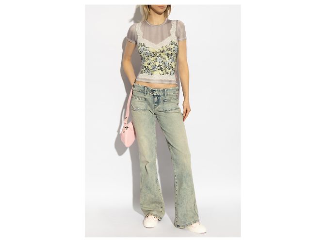 Diesel T-shirt T-ILENI A16603 - vista 2