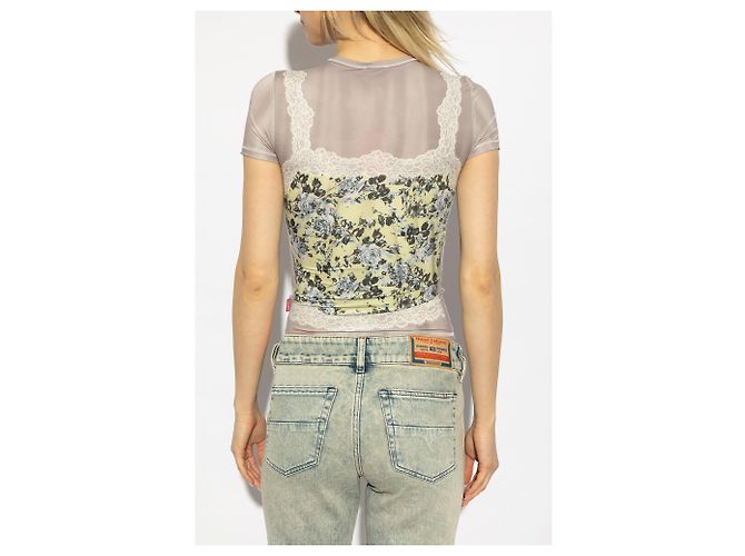 Diesel T-shirt T-ILENI A16603 - vista 4