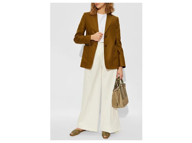 Blazer de lino Gug marrón Max Mara - vista 2