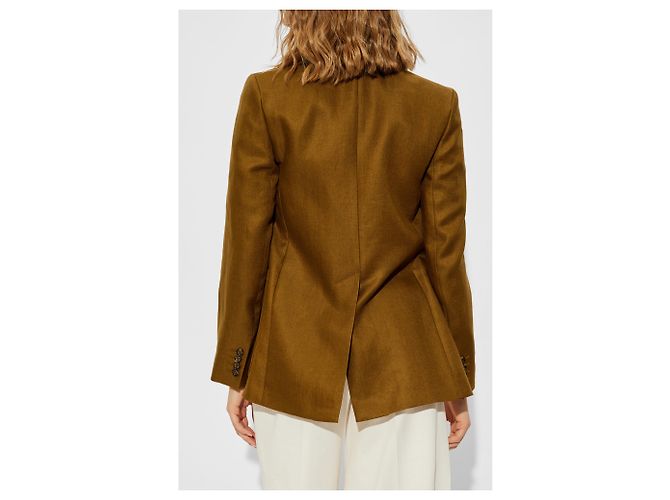 Blazer de lino Gug marrón Max Mara - vista 4