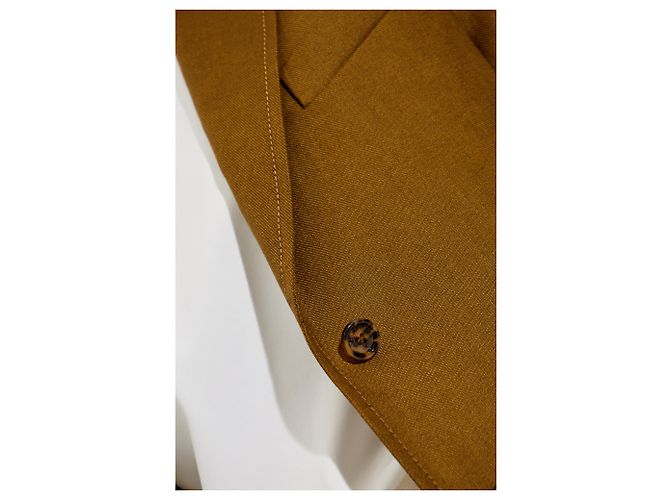 Blazer de lino Gug marrón Max Mara - vista 5
