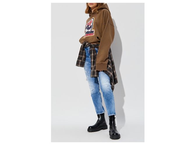 Vaqueros Slim Fit Cool Girl Dsquared2 Azules - vista 2