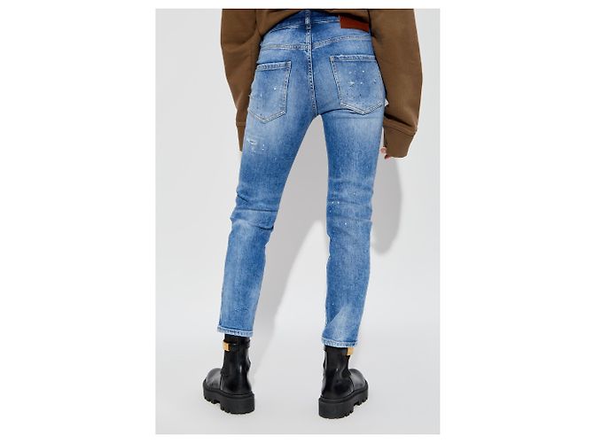 Vaqueros Slim Fit Cool Girl Dsquared2 Azules - vista 4