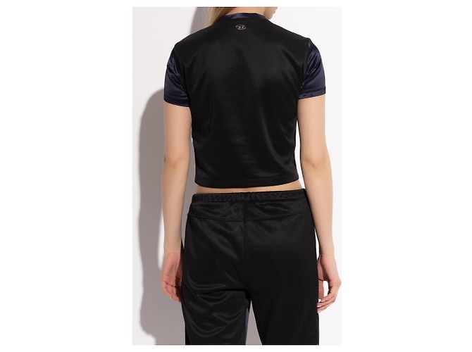 Top T-RACE Diesel in satin blu navy - vista 4