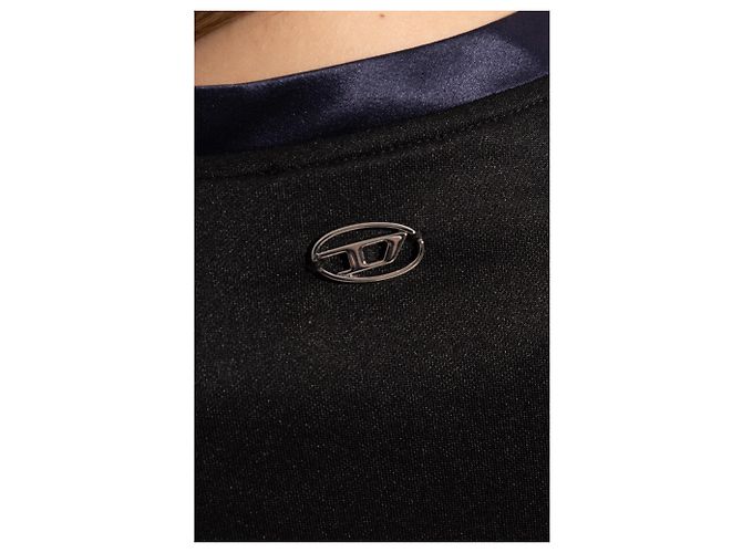 Top T-RACE Diesel in satin blu navy - vista 5