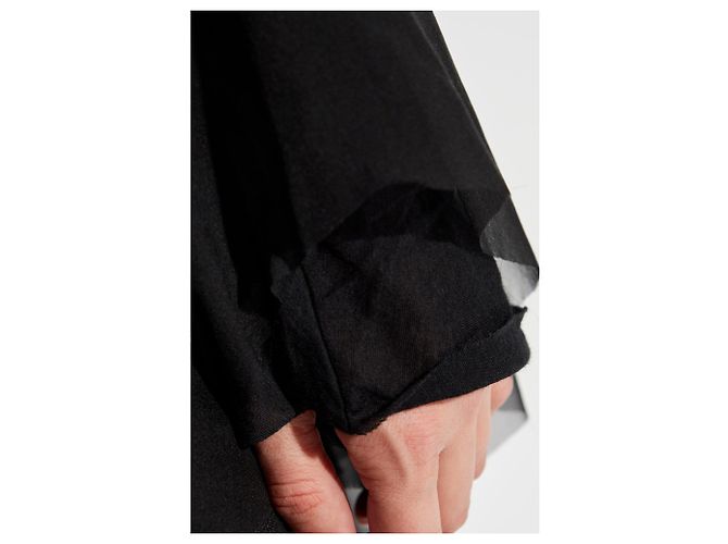 Top in seta Claudette Rick Owens Nero - vista 5