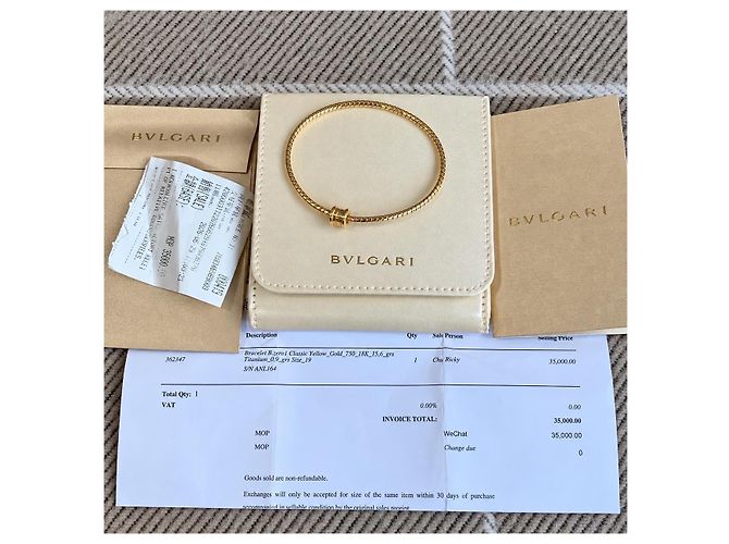 Pulsera Bulgari B.zero1 en oro amarillo - vista 3