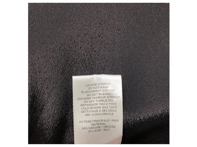 Abito midi con fiocco al collo See by Chloé in viscosa nera - vista 5