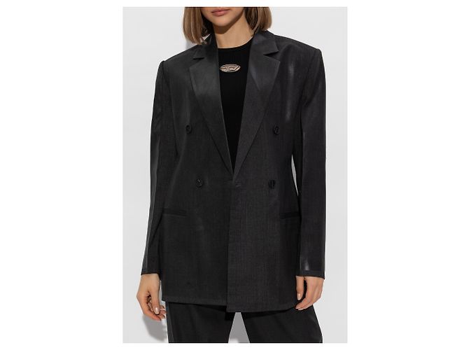 Blazer doppiopetto G-ALLANT Diesel nero - vista 3