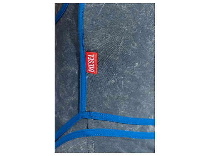 Diesel D-WOW Kleid Blau Viskose - Ansicht 6