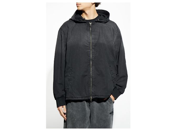 Giacca Diesel J-ADE nera in cotone - vista 3