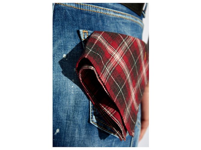 Vaqueros Baby Carpented Dsquared2 Azules Corte Boyfriend - vista 5