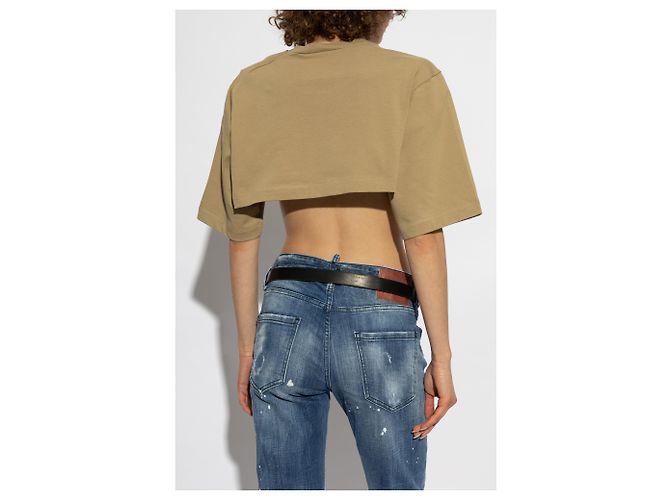 Dsquared2 Kurzes, locker sitzendes T-Shirt - Ansicht 4