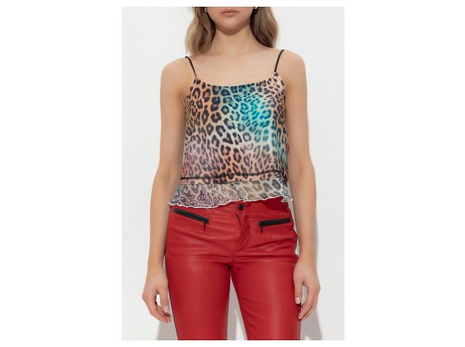 Top Diesel T-ZAZA-Q1 Stampa Leopardata Multicolore - vista 3