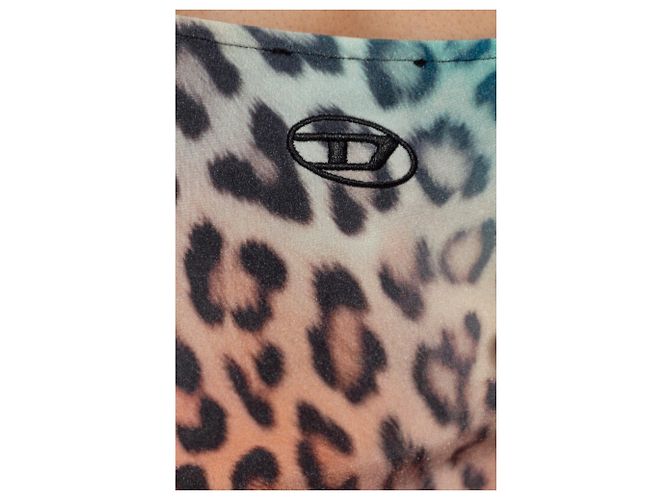 Top Diesel T-ZAZA-Q1 Stampa Leopardata Multicolore - vista 5