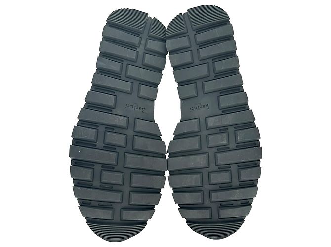 Sneakers Berluti Run Track in camoscio e pelle nera - vista 10