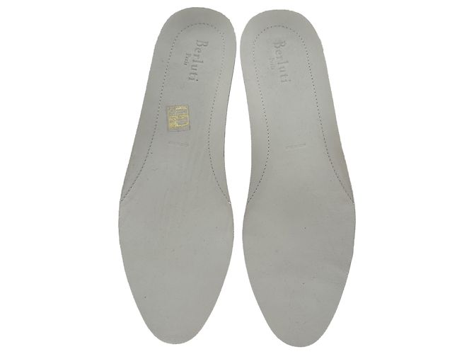 Sneakers Berluti Run Track in camoscio e pelle nera - vista 19