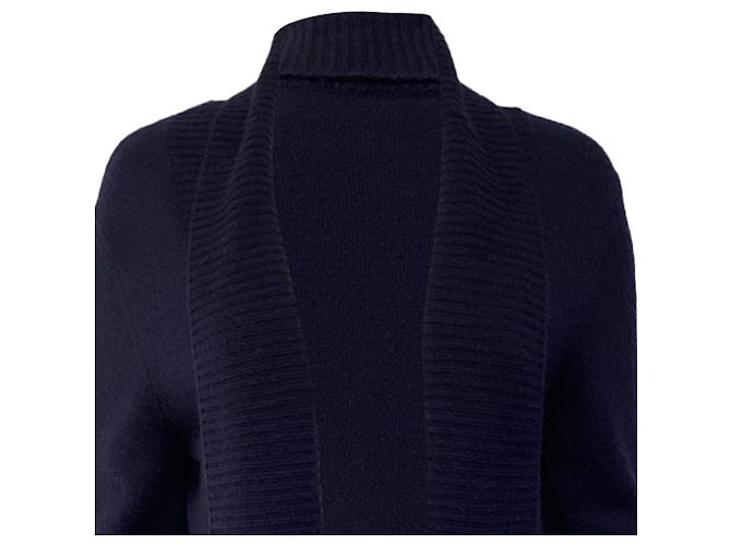 Vince Strick-Cardigan aus Kaschmir in Navy Blue - Ansicht 3