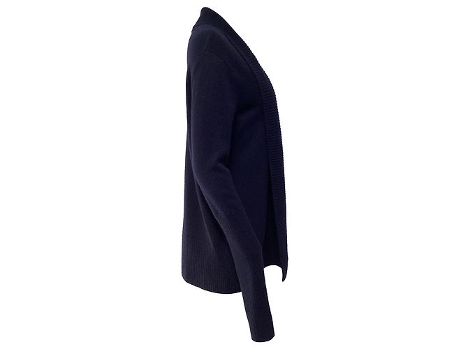 Vince Strick-Cardigan aus Kaschmir in Navy Blue - Ansicht 4