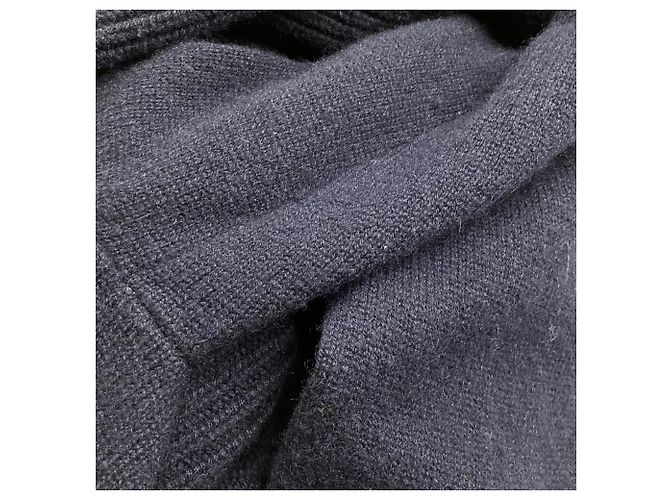 Vince Strick-Cardigan aus Kaschmir in Navy Blue - Ansicht 5