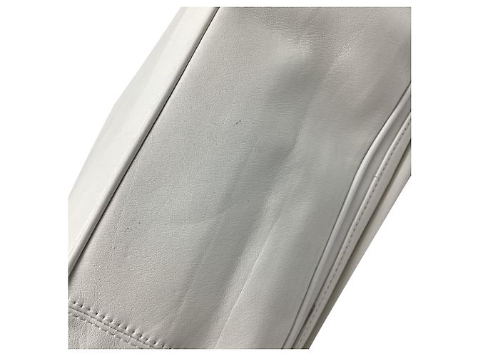 Borsa Tote Coach Poppy con tasca frontale in pelle White - vista 14