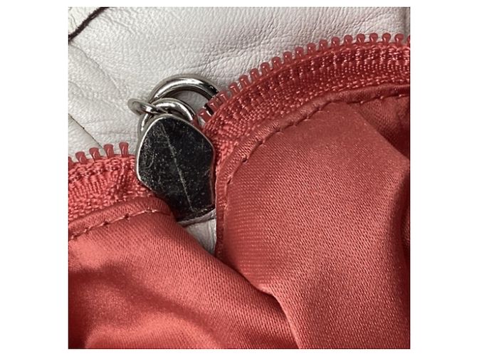 Borsa Tote Coach Poppy con tasca frontale in pelle White - vista 7