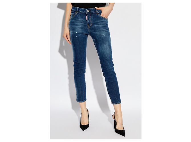 Vaqueros Skinny Cool Girl Dsquared2 Azul Marino - vista 3