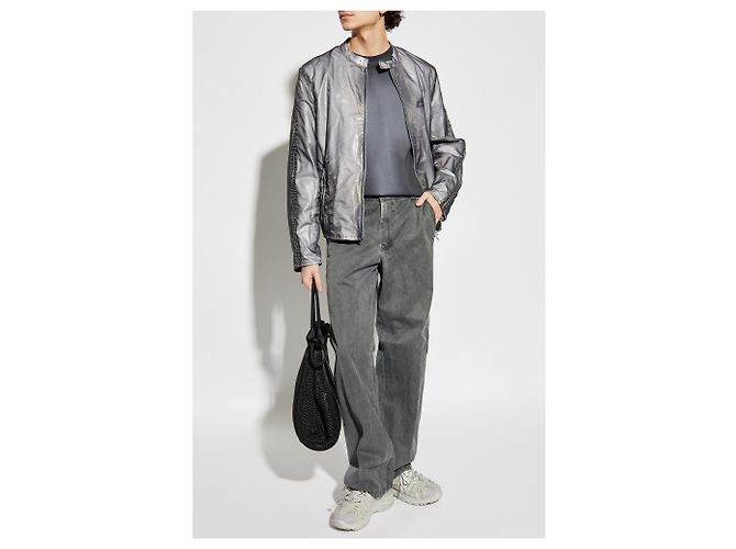Diesel J-POP jacket grey nylon - view 2