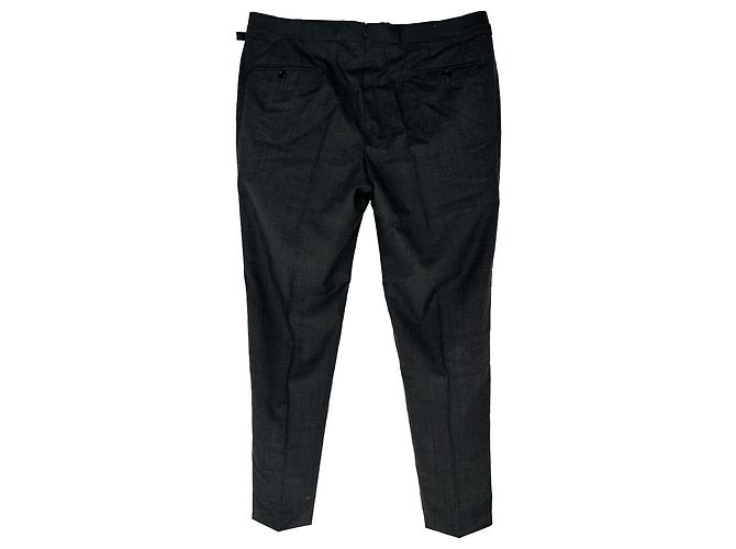Tom Ford Slim-Fit Trousers in Grey Wool - view 2