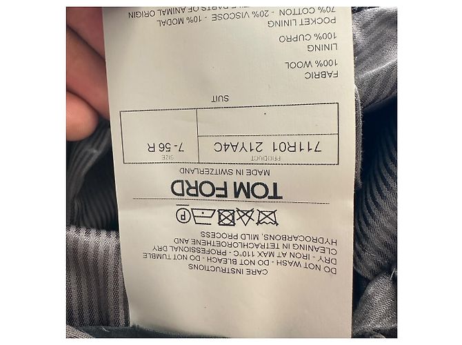 Tom Ford Slim-Fit Trousers in Grey Wool - view 7