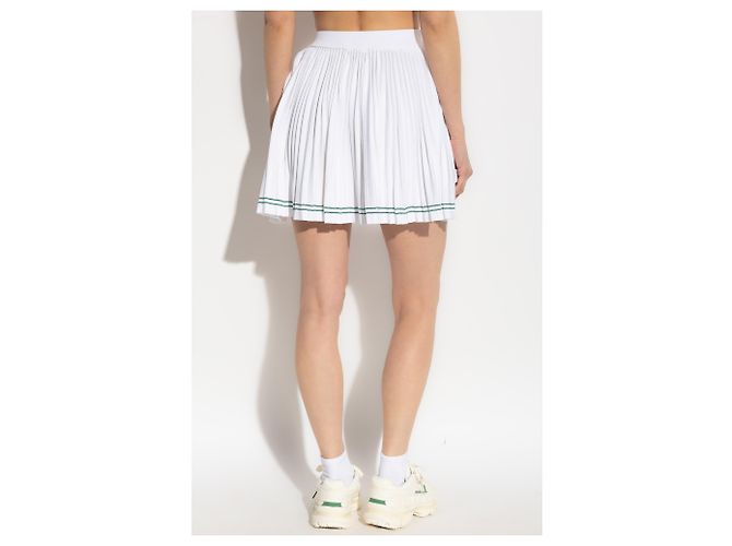 Falda plisada Lacoste blanca - vista 4