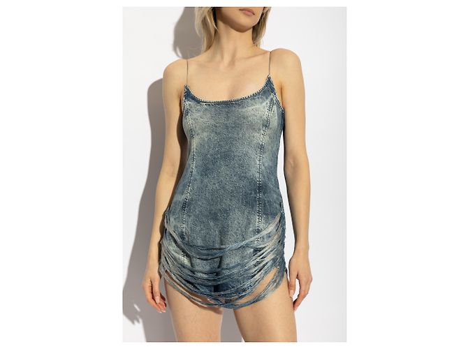 Diesel Abito in denim DE-DRA-SHORT-FSG - vista 3