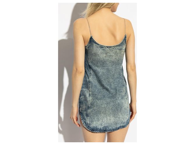 Diesel Abito in denim DE-DRA-SHORT-FSG - vista 4