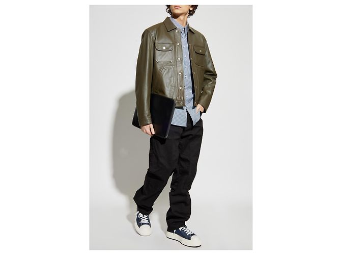 Dsquared2 Checked Cotton Shirt Blue White - view 2