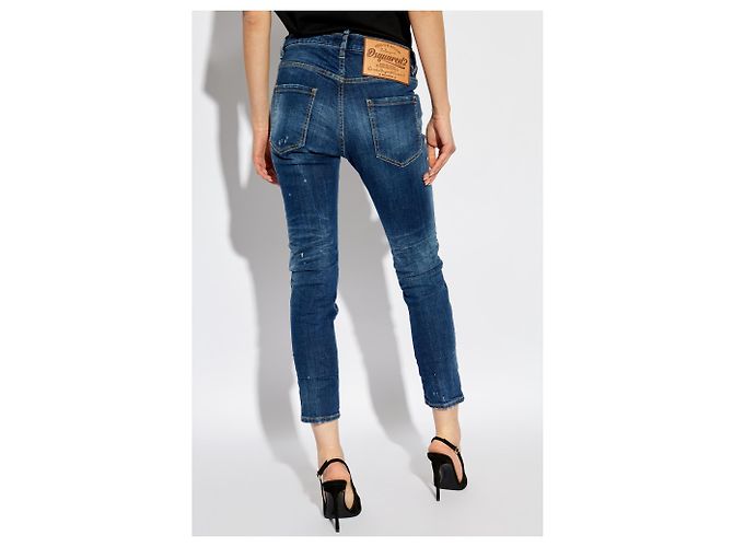 Vaqueros Skinny Cool Girl Dsquared2 Azul Marino - vista 4
