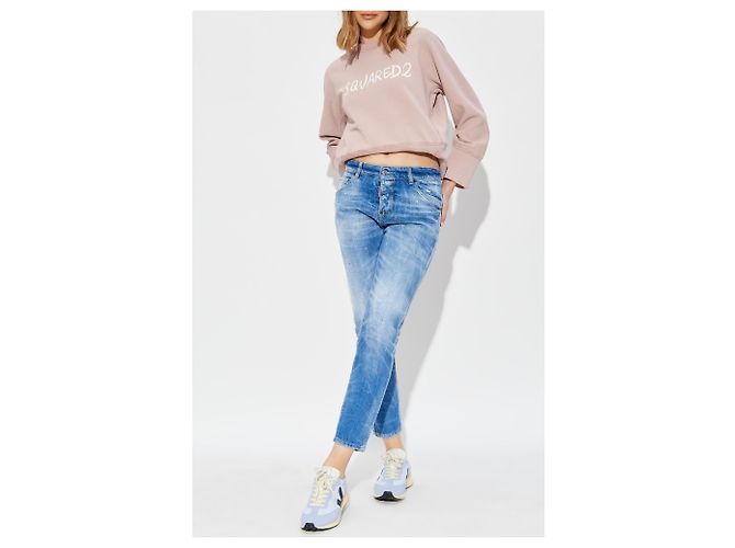 Vaqueros Slim Fit Cool Girl Dsquared2 Azules - vista 2