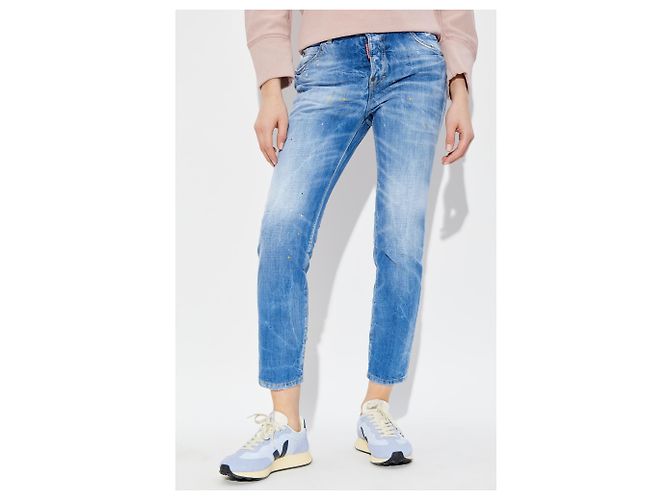 Vaqueros Slim Fit Cool Girl Dsquared2 Azules - vista 3