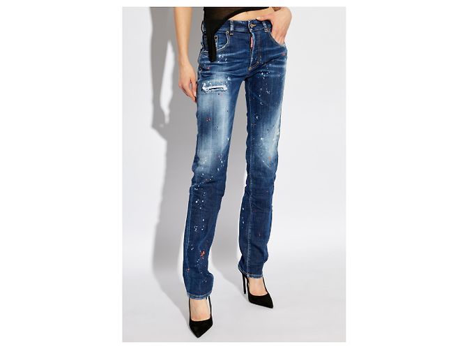 Jeans Dsquared2 24/7 Azul Marino de Algodón - vista 3