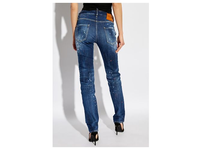 Jeans Dsquared2 24/7 Azul Marino de Algodón - vista 4