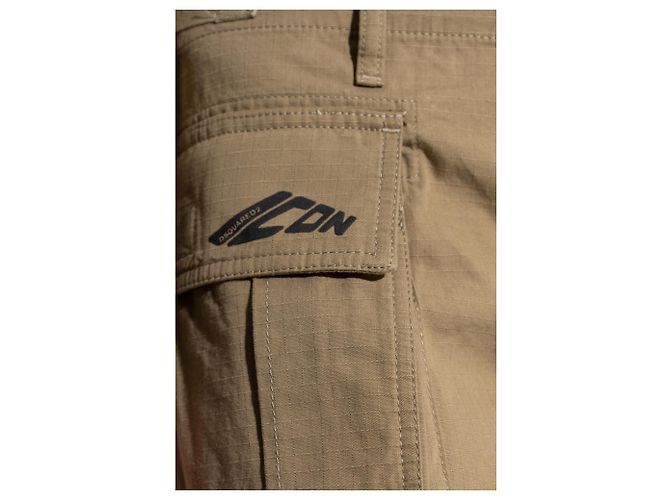 Calções cargo bege de algodão Dsquared2 - vista 5